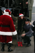 The Saturdays back the Christmas Box Campaign for the armed forces, at RAF Northolt (02 Dec 2009)   11 HQs 7fdfcd58383391 